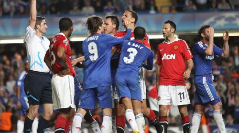 Jādomā, ka asumu netrūks arī šajā mačā
Foto: Professional Sport / TopFoto