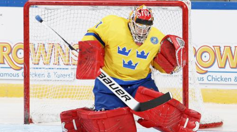Zviedru vārtsargs Džoels Lasinanti
Foto: iihf.com