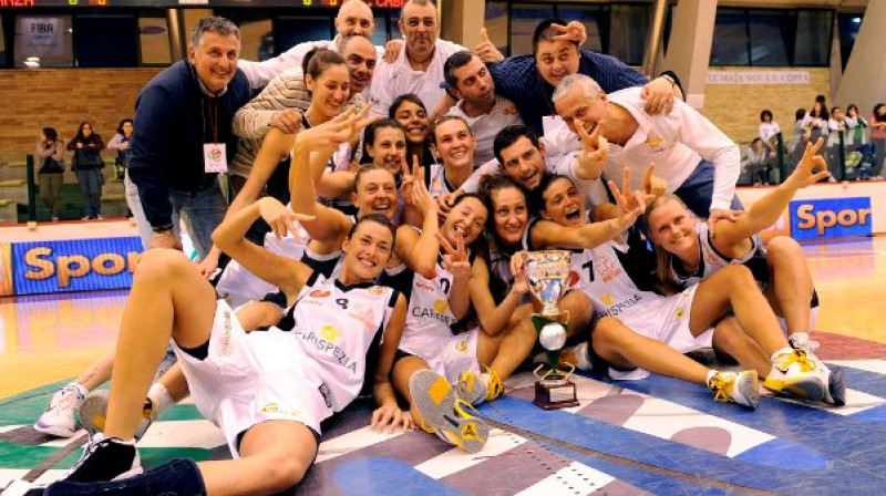 "Coppa Italia Serie A2" uzvarētājas
Foto: www.legabasketfemminile.it