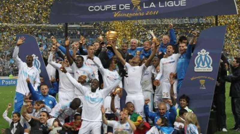 Marseļas "Olympique"
Foto: AFP/Scanpix