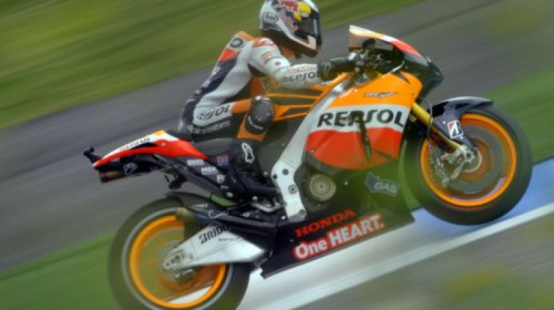 Portugāles posma uzvarētājs Dani Pedrosa
Foto: AFP/Scanpix