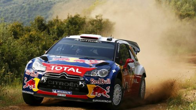 Sebastjans Lēbs Sardīnijas WRC rallijā
Foto: www.ewrc.cz