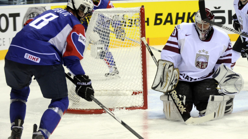 Mārtiņš Raitums pret slovēņiem palika nepārspēts
Foto: Romāns Kokšarovs, Sporta Avīze, f64