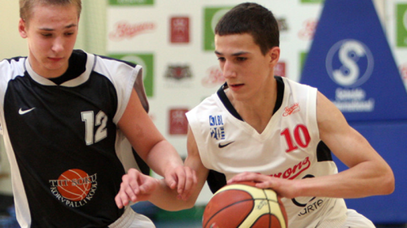 Džeiks Eduards Krūmiņš guva 11 punktus
Foto: Renārs Buivids