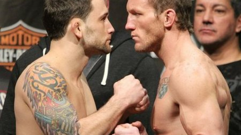 Frenkijs Edgars (pa kreisi) un Grejs Meinards
Foto: sherdog.com