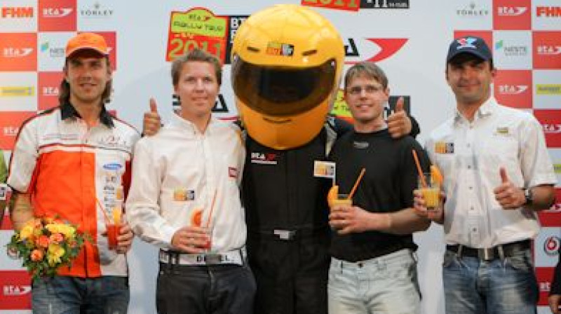 Andis Neikšāns, Svenings Biltveds, Rallijs Dops, Jimijs Jūge un Vitauts Šveds
Foto: Aigars Tīdmanis, Go4speed.lv