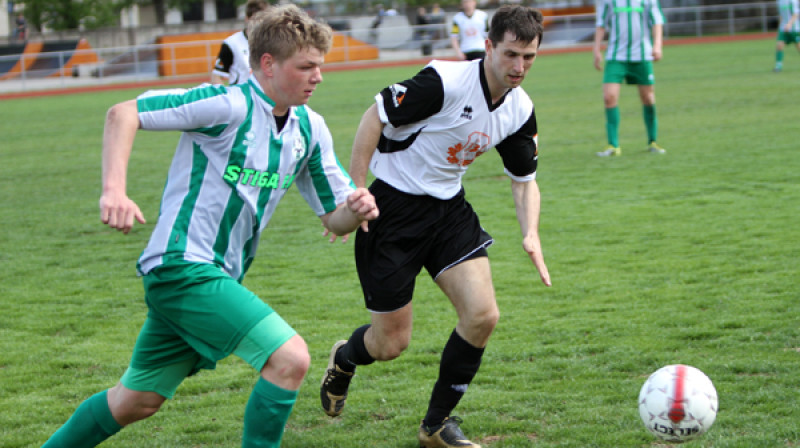 "SC Ogre/FK33" vs FK "Tukums-2000/TSS"
Foto: Ritvars Raits