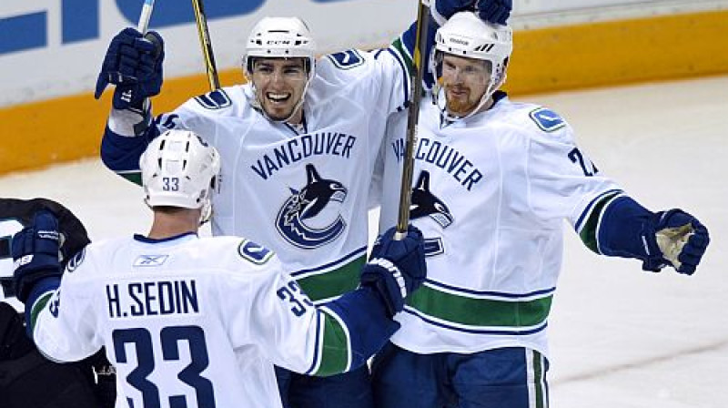 "Canucks" hokejisti
Foto: Reuters/Scanpix