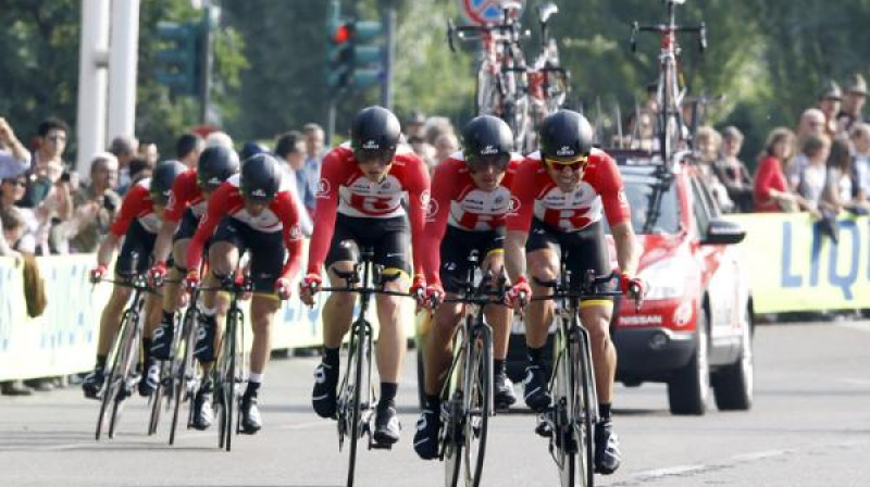 "RadioShack" riteņbraucēji
Foto: Roberto Bettini / cyclingnews.com