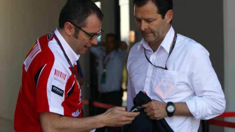 Stefano Domenikalli un Aldo Kosta
Foto: AFP/Scanpix