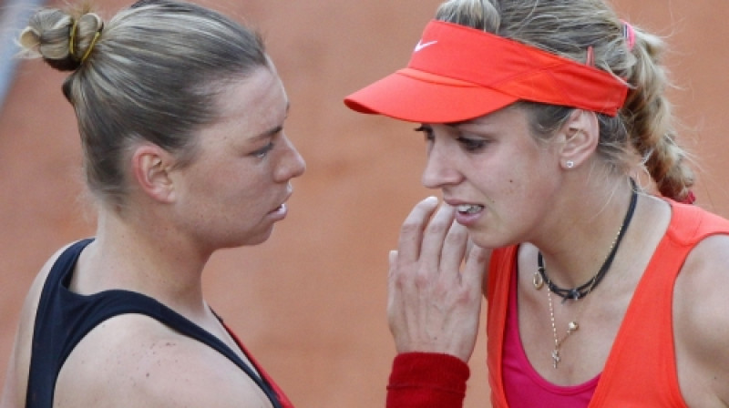 Sabīne Lisicki bija pelnījusi vietu 3.kārtā, tomēr to liedza sasniegt veselības likstas
Foto: Reuters/Scanpix