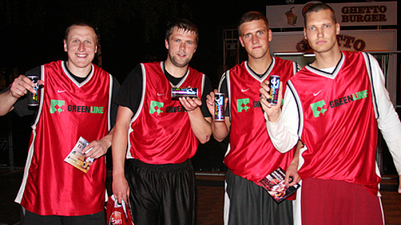 Čempionvienība "Kaijasenergy.lv" - Mārtiņš Kravčenko, Andis Cīrulis, Sandis Silavs, Rolands Brenčs
Foto: Renārs Buivids