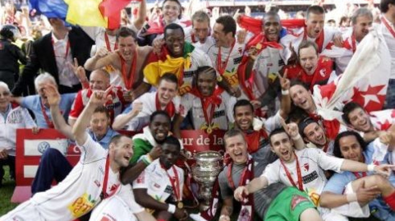 "Sion" futbolisti ar Šveices kausu
Foto: www.20min.ch