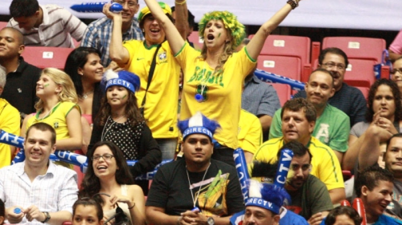 Brazīlijas faniem ir pamats līksmot
Foto: fivb.org
