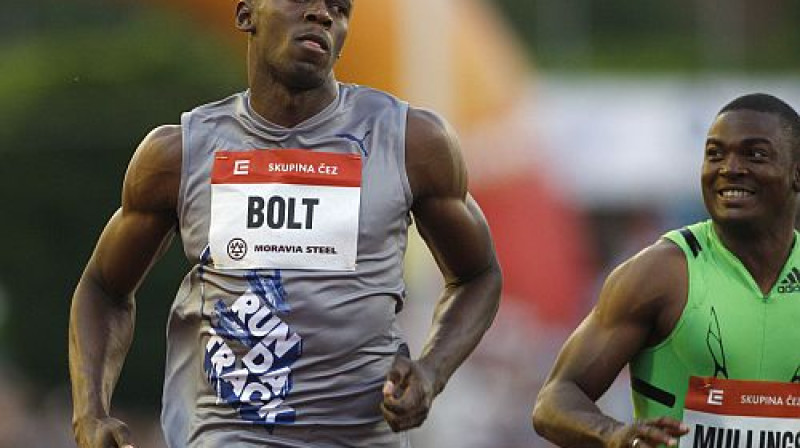 Juseins Bolts uzvar Ostravā
Foto: AP/Scanpix
