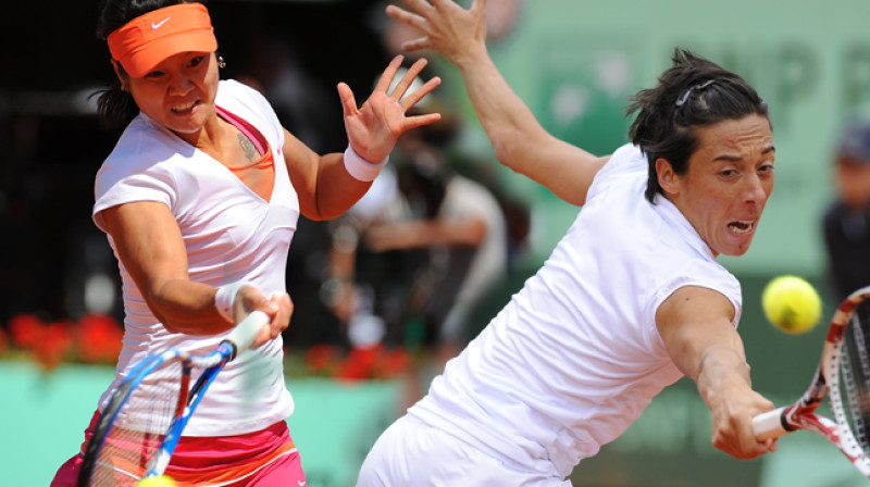 Na Lī un Frančeska Skjavone
Foto: www.rolandgarros.com