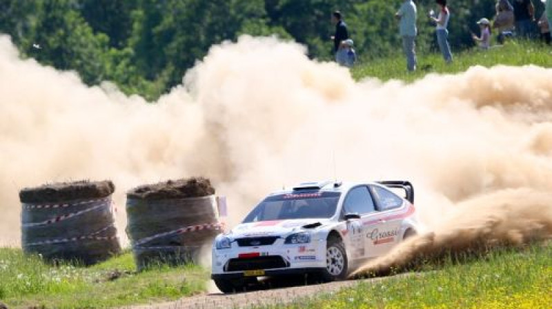 Rallija līderis - Georgs Gross
Foto: Aigars Tīdemanis Go4Speed