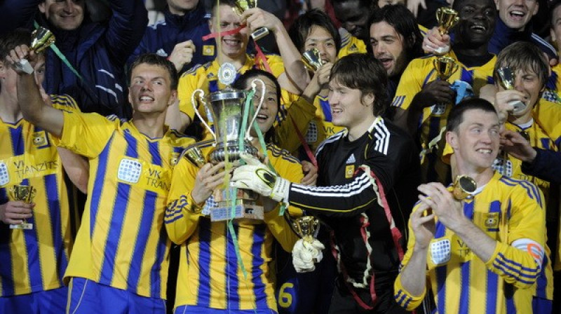 Šogad Latvijas kausu izcīnīja FK "Ventspils"
Foto: Romāns Kokšarovs, Sporta Avīze, 64