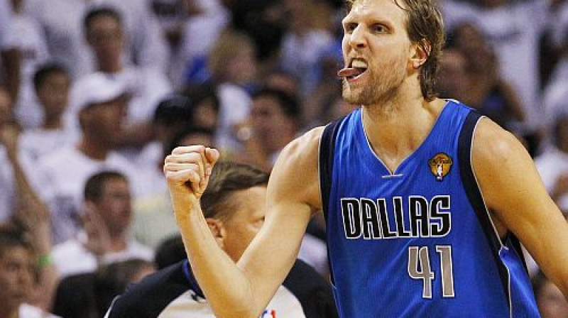 Dirks Novickis jau bauda brīvdienas...

Foto: Reuters/Scanpix