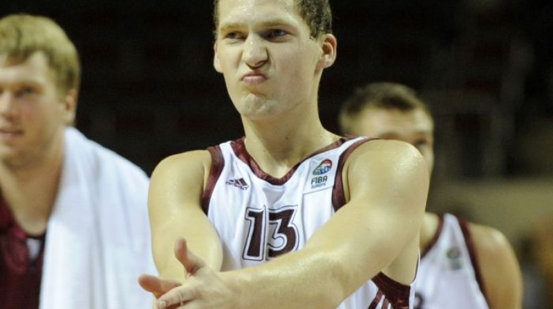 Jāņa spēli Trevīzo novērtēja gan NBA skauti, gan lielu Eiropas klubu treneri
Foto: Romāns Kokšarovs, Sporta Avīze