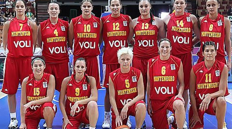 Melnkalnes valstsvienība
Foto: www.fibaeurope.com
