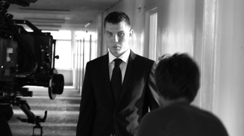 Dairis Bertāns reklāmas filmēšanas laukumā
Foto: vefriga.com