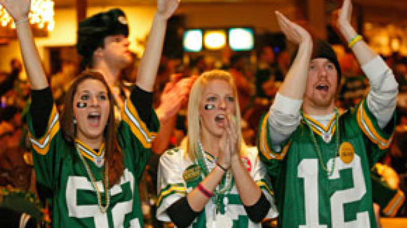 Grīnbejas "Packers" līdzjutēji
Foto: AP/Scanpix