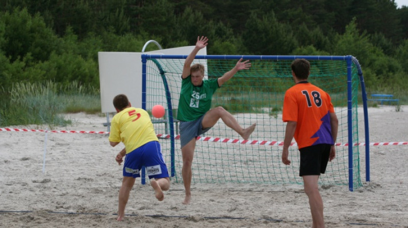 RTU vārtos Kaspars Piševs
Foto: Atis Kociņš