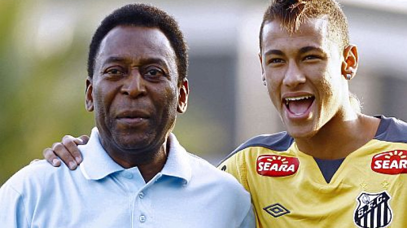 Pele un Neimārs
Foto: AFP/Scanpix