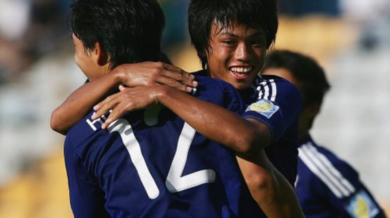 Japāna atzīmē kārtējo vārtu guvumu
Foto: AFP/Scanpix