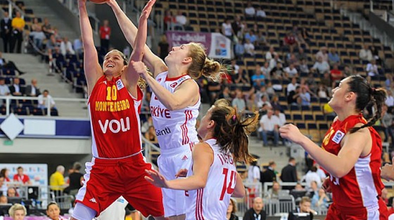 Turcijas un Melnkalnes spēles epizode
Foto: FIBA Europe