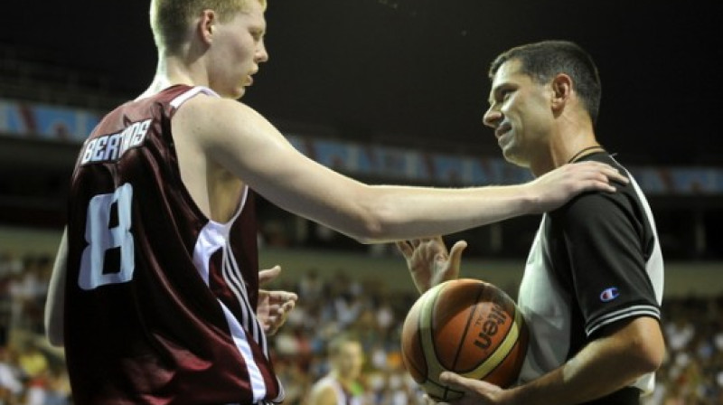 Dāvis Bertāns.
Foto: Romāns Kokšarovs, Sporta Avīze/f64