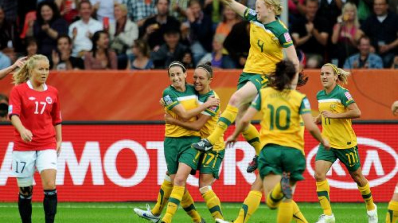 Austrālijas futbolistes
Foto: AFP/Scanpix
