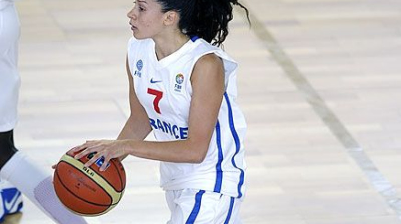 Francijas izlases saspēles vadītāja Linda Busbā
Foto: fibaeurope.com