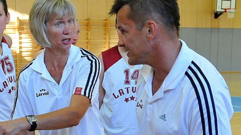 Daiga Jansone un Aivars Vīnbergs
Foto: Sportacentrs.com