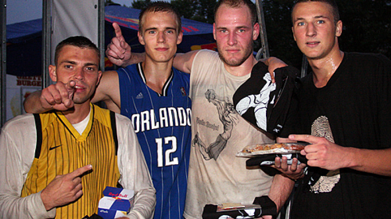 "Mazais" - Artūrs Kramiņš, Kristaps Dārgais, Jānis Lasmanis, Artūrs Dušelis
Foto: Renārs Buivids