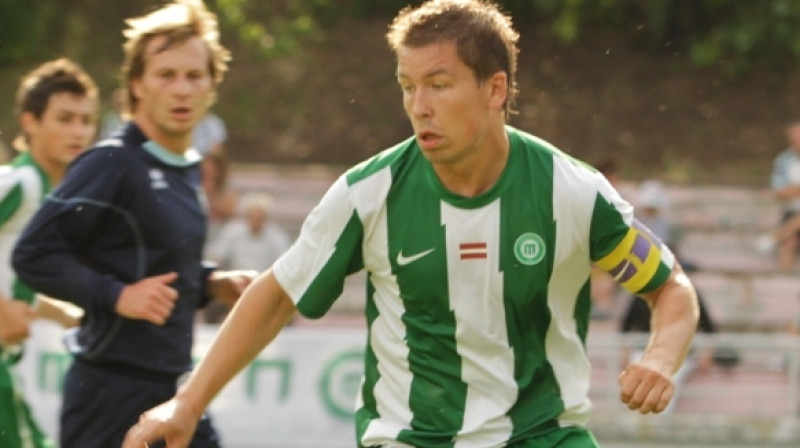 Ar bumbu FS "METTA/LU" kapteinis Marsels Vapne
Foto: fsmetta.lv