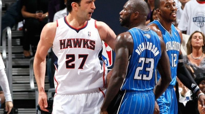 Zaza Pačulia un Džeisons Ričardsons
Foto: AP