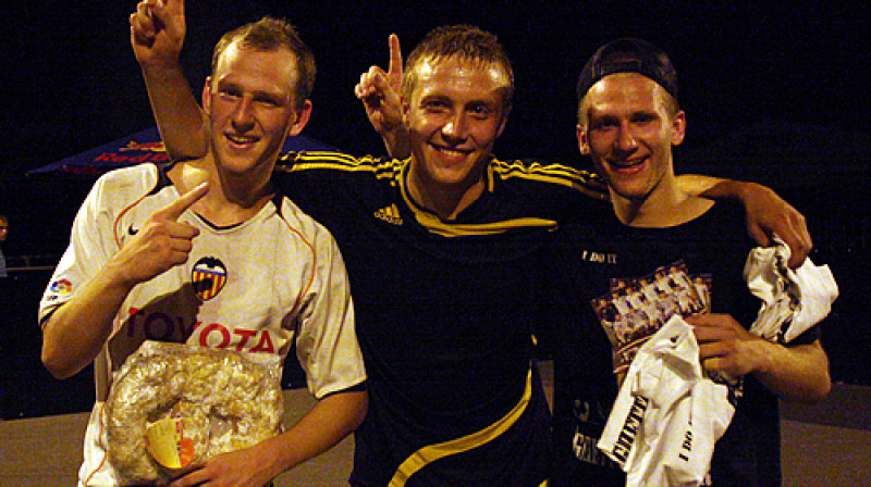 "Ghetto Football" čempioni "Oskaram bija vienalga"
Foto: Renārs Buivids