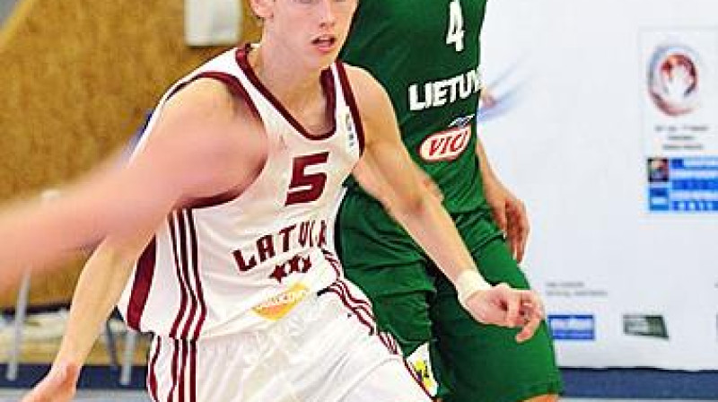 Kristaps Pļavnieks.
Foto: fibaeurope.com