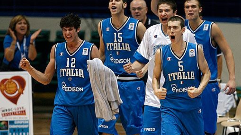 Itālijas junioru basketbola valstsvienība 
Foto: FIBA Europe