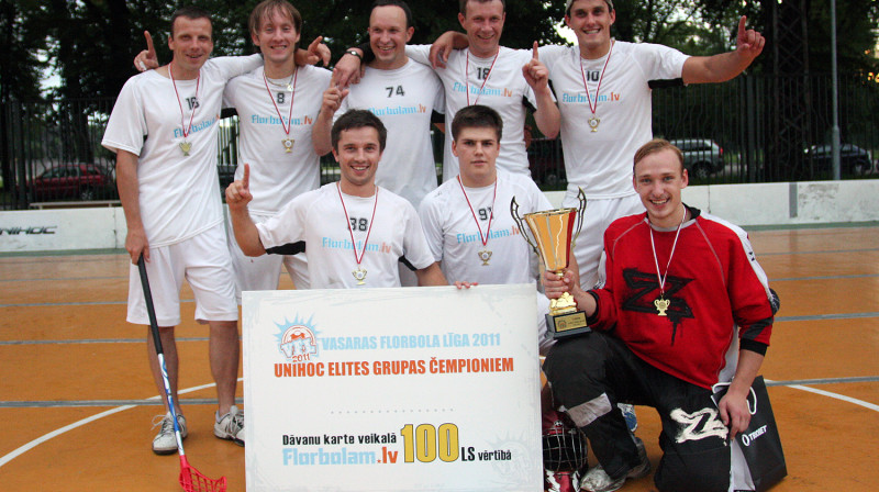 VFL čempionvienība "Florbolam.lv"
Foto: Renārs Buivids