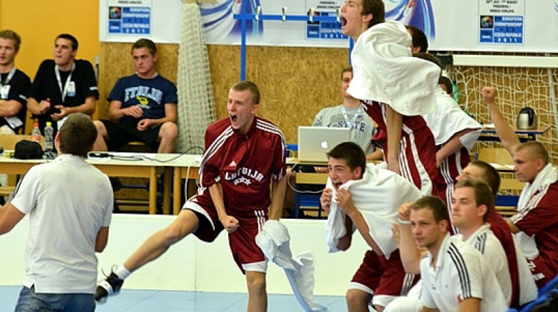 U-16 basketbolisti līksmo
Foto: FIBA Europe