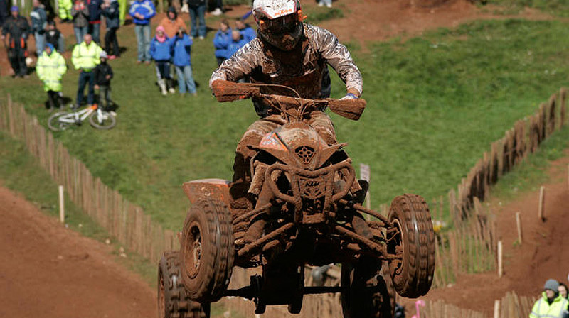 Ķeguma GP uzvarētājs Pols Holmss
Foto: www.motorcycle-usa.com