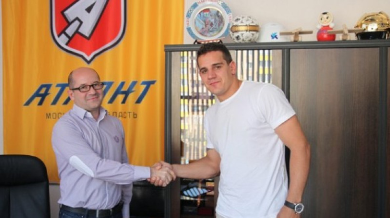 Branko Radivojevičs karjeru turpinās "Atlant"
Foto: www.atlant-mo.ru