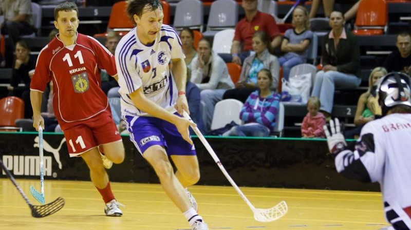 2010. gada "Latvian OPEN" uzvarēja "Lekrings"
Foto: floorball.lv