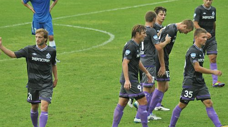 Brjanskas "Dinamo" spēlētāji Daugavpilī
Foto: Ivars Račko, Sportacentrs.com