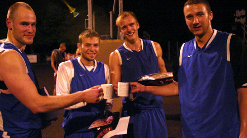 Čempionvienība "Mazais" - Jānis Lasmanis, Artūrs Kramiņš, Kristaps Dārgais, Artūrs Dušelis
Foto: Renārs Buivids