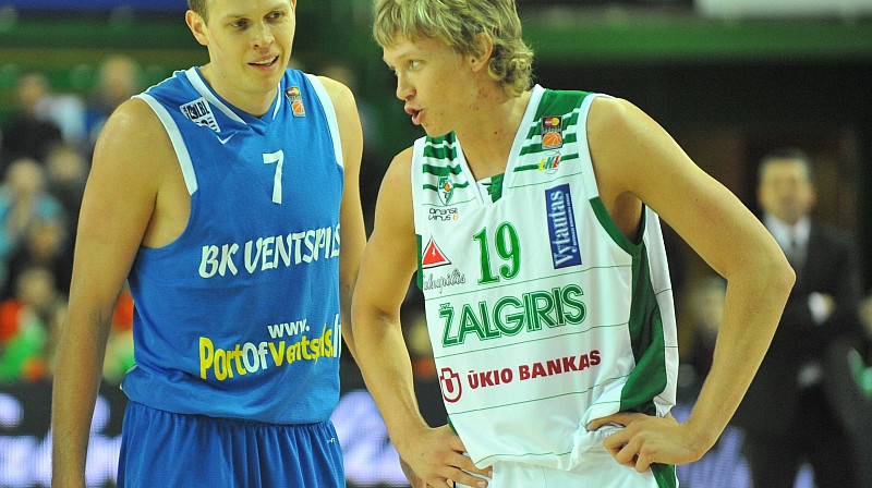 Sauļus Kuzminsks un Mindaugs Kuzminsks
Foto: bkventspils.lv