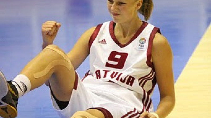 Kitija Laksa ar partnerēm pērn Eiropas U16 čempionāta B līgas turnīrā izcīnīja trešo vietu. Vai šogad izdosies pakāpties augstāk?
Foto: Jānis Avotnieks